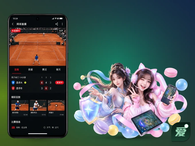 装上爱游戏 APP，热门赛事不缺席